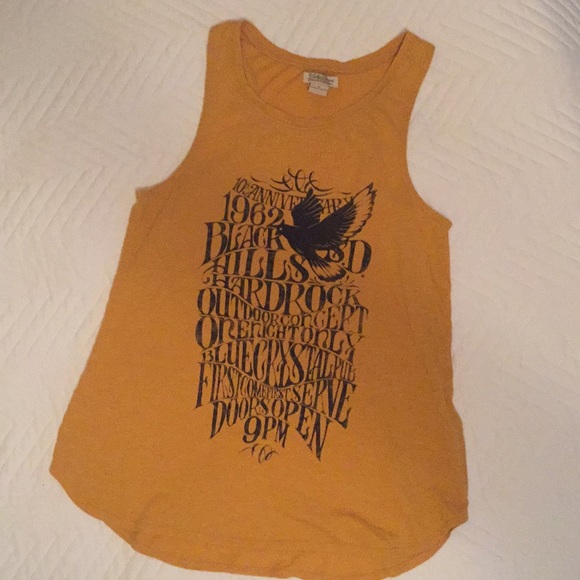 Lucky Brand Tops - Graphic Racer Back Tank